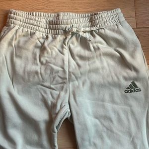 New light green Adidas sweatpants